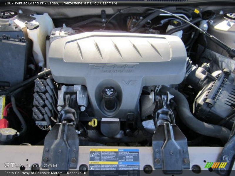 Bronzestone Metallic / Cashmere 2007 Pontiac Grand Prix Sedan