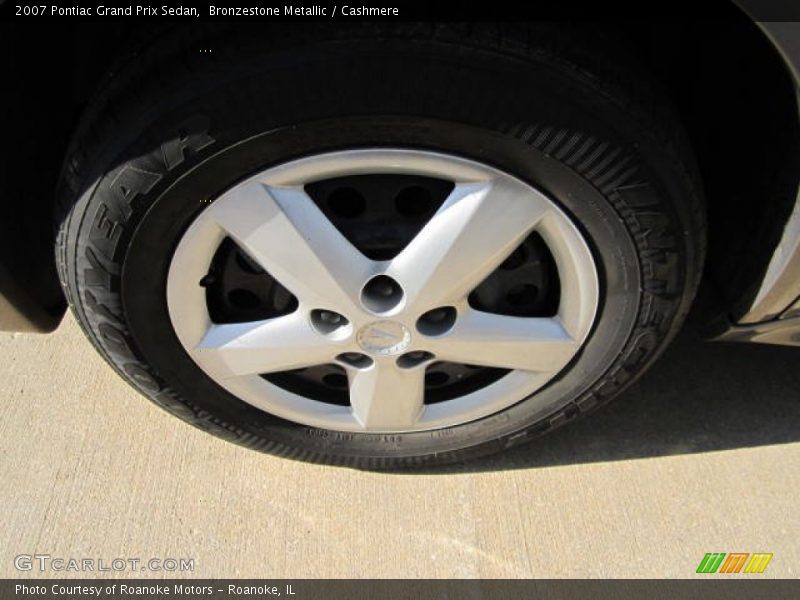 Bronzestone Metallic / Cashmere 2007 Pontiac Grand Prix Sedan