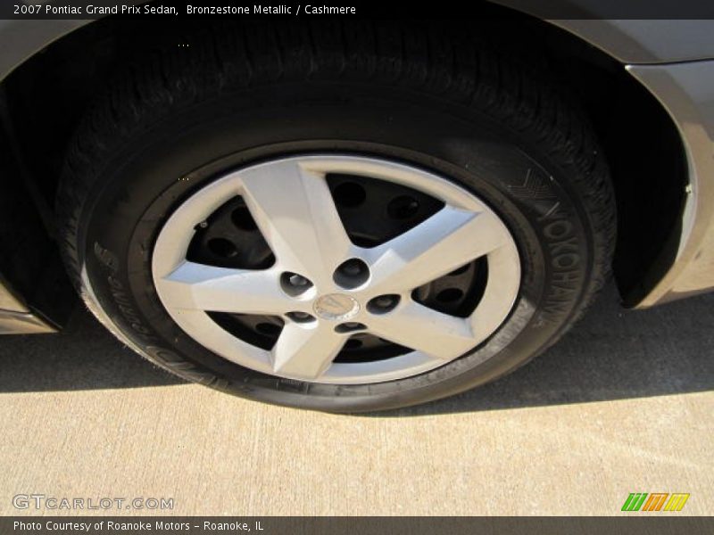 Bronzestone Metallic / Cashmere 2007 Pontiac Grand Prix Sedan