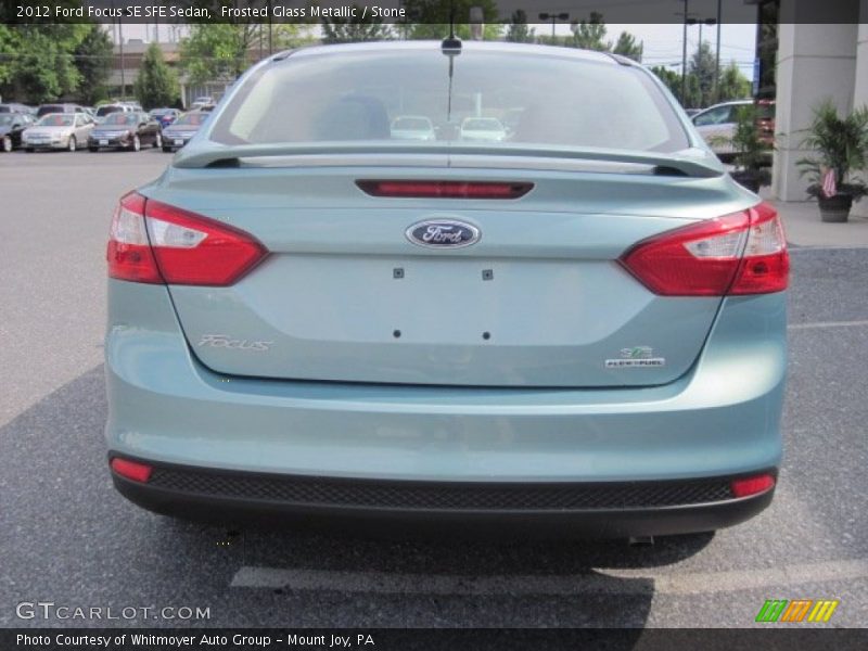 Frosted Glass Metallic / Stone 2012 Ford Focus SE SFE Sedan