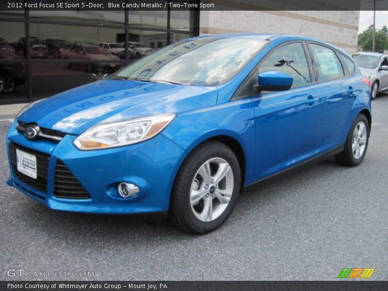 Blue Candy Metallic / Two-Tone Sport 2012 Ford Focus SE Sport 5-Door