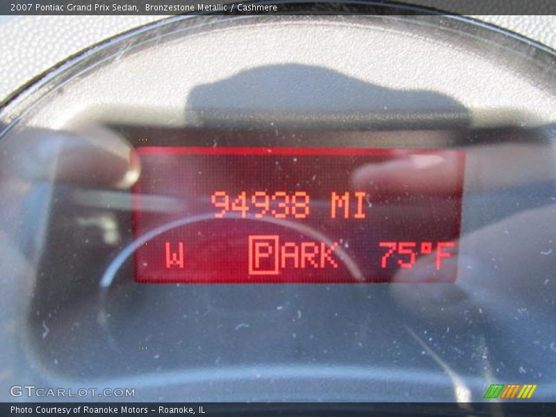 Bronzestone Metallic / Cashmere 2007 Pontiac Grand Prix Sedan