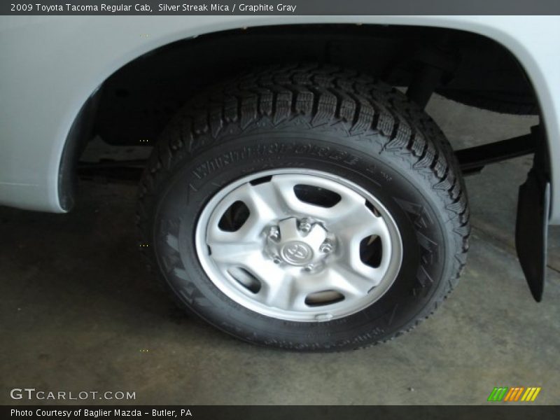 Silver Streak Mica / Graphite Gray 2009 Toyota Tacoma Regular Cab
