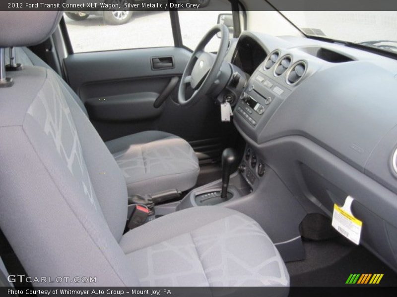  2012 Transit Connect XLT Wagon Dark Grey Interior