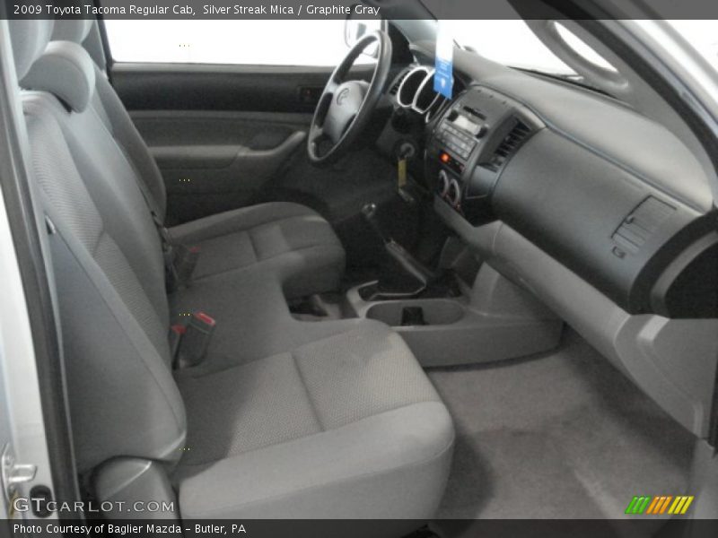 Silver Streak Mica / Graphite Gray 2009 Toyota Tacoma Regular Cab