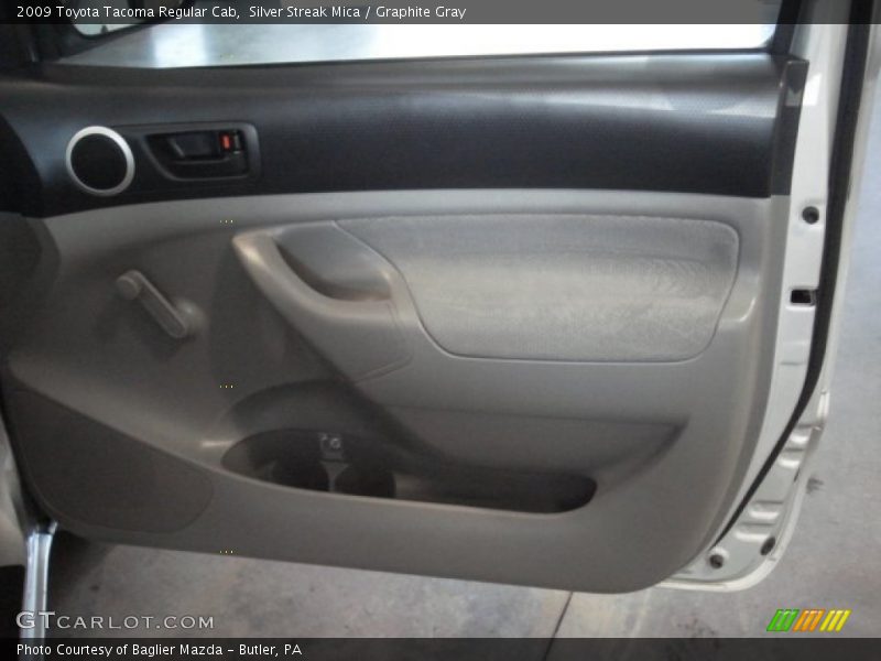 Silver Streak Mica / Graphite Gray 2009 Toyota Tacoma Regular Cab