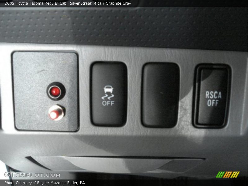 Silver Streak Mica / Graphite Gray 2009 Toyota Tacoma Regular Cab