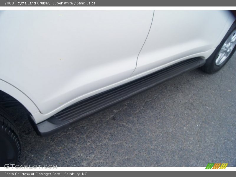 Super White / Sand Beige 2008 Toyota Land Cruiser