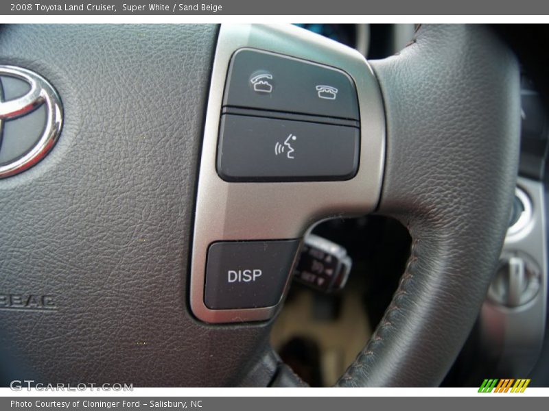 Super White / Sand Beige 2008 Toyota Land Cruiser
