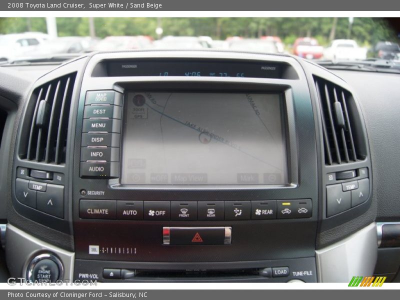 Super White / Sand Beige 2008 Toyota Land Cruiser