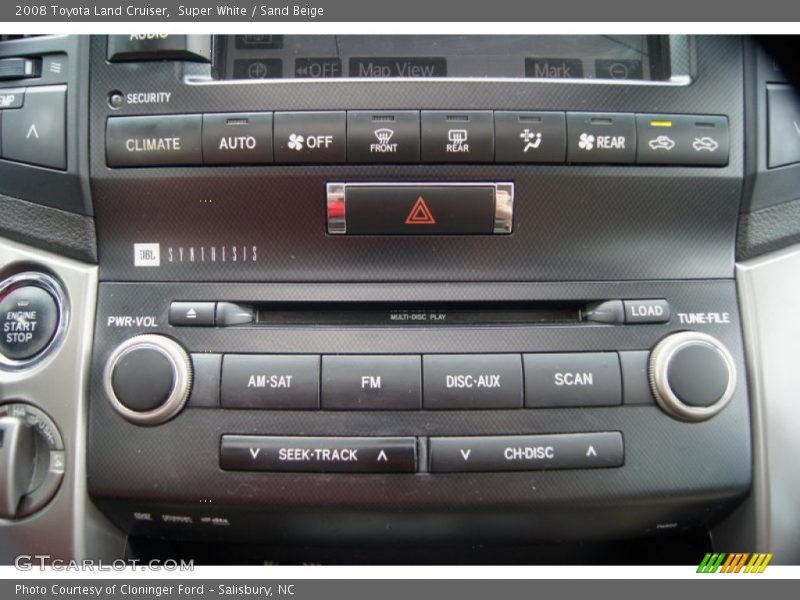 Super White / Sand Beige 2008 Toyota Land Cruiser