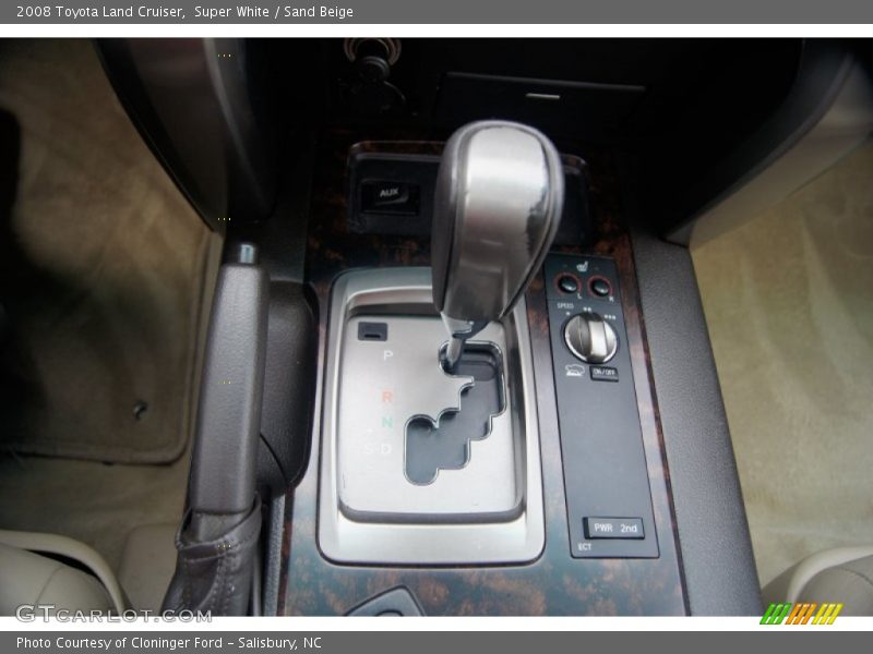 Super White / Sand Beige 2008 Toyota Land Cruiser