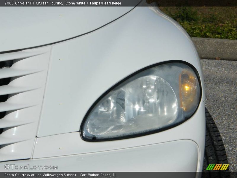Stone White / Taupe/Pearl Beige 2003 Chrysler PT Cruiser Touring