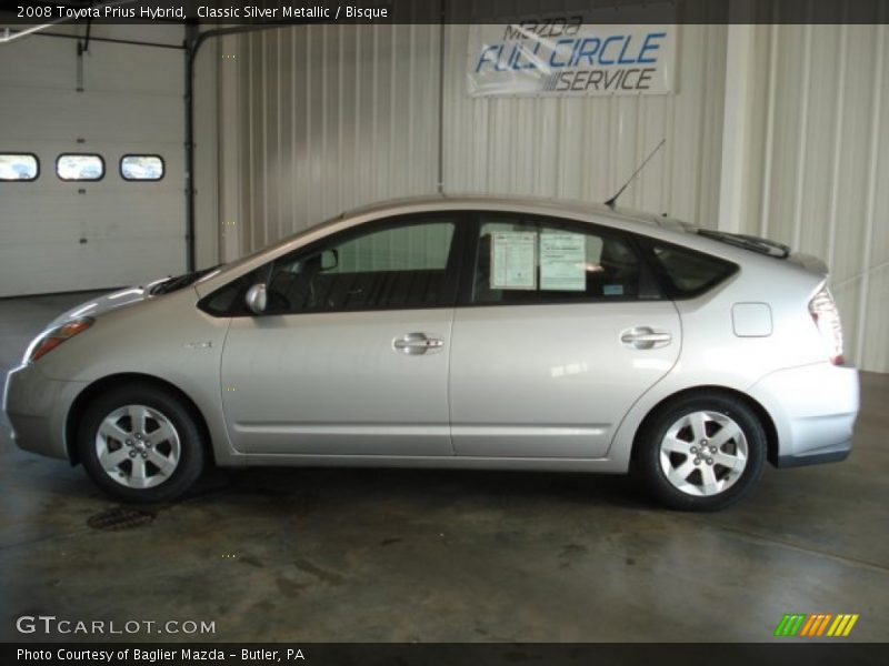 Classic Silver Metallic / Bisque 2008 Toyota Prius Hybrid