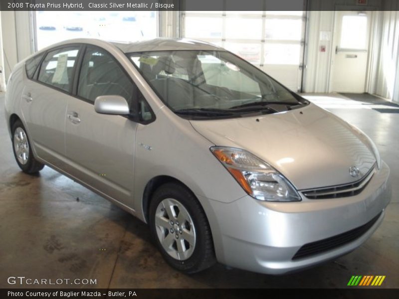 Classic Silver Metallic / Bisque 2008 Toyota Prius Hybrid