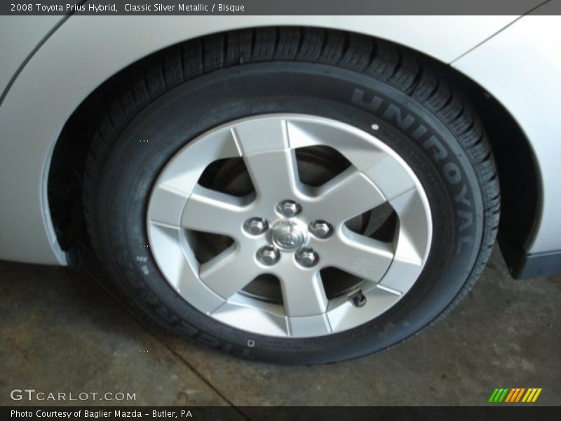 Classic Silver Metallic / Bisque 2008 Toyota Prius Hybrid