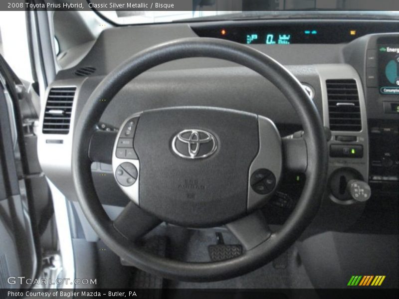 Classic Silver Metallic / Bisque 2008 Toyota Prius Hybrid