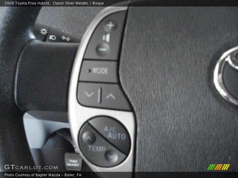 Classic Silver Metallic / Bisque 2008 Toyota Prius Hybrid