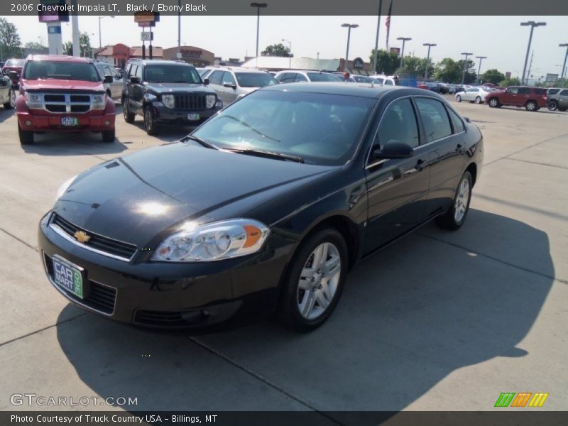 Black / Ebony Black 2006 Chevrolet Impala LT