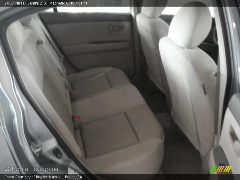 Magnetic Gray / Beige 2007 Nissan Sentra 2.0
