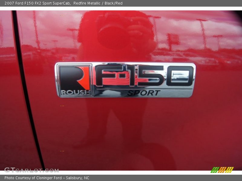 Redfire Metallic / Black/Red 2007 Ford F150 FX2 Sport SuperCab