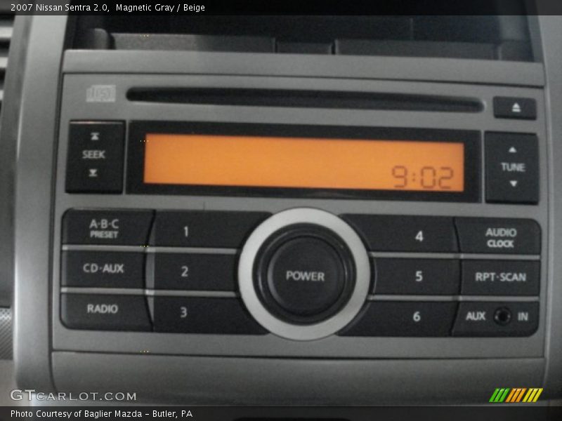 Magnetic Gray / Beige 2007 Nissan Sentra 2.0