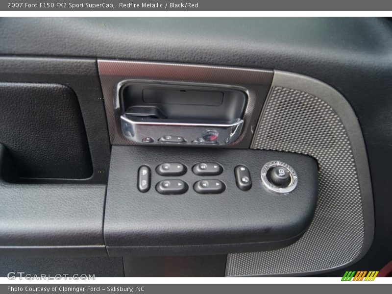 Redfire Metallic / Black/Red 2007 Ford F150 FX2 Sport SuperCab