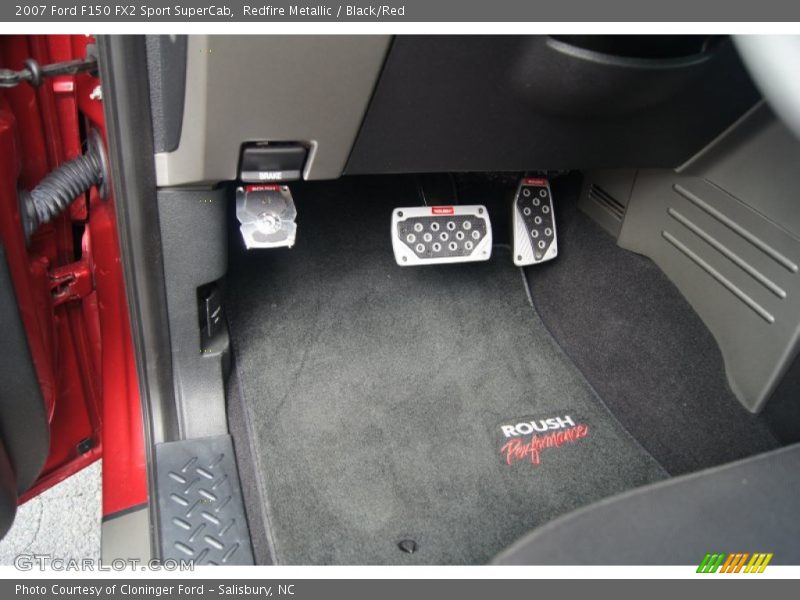 Redfire Metallic / Black/Red 2007 Ford F150 FX2 Sport SuperCab