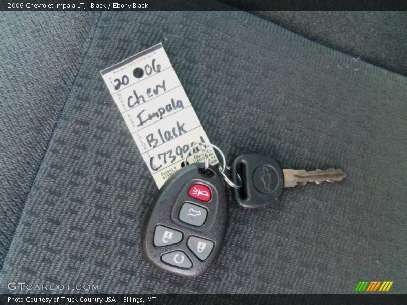 Black / Ebony Black 2006 Chevrolet Impala LT