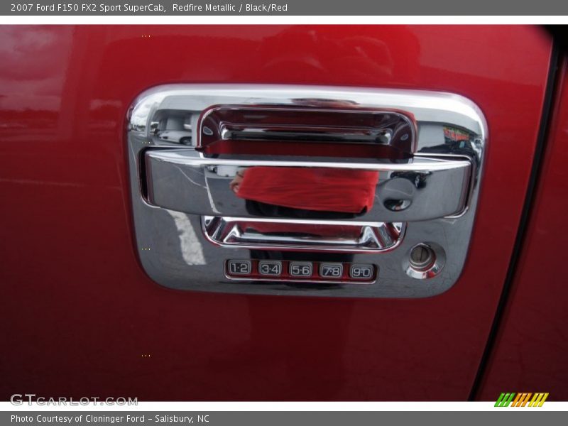 Redfire Metallic / Black/Red 2007 Ford F150 FX2 Sport SuperCab