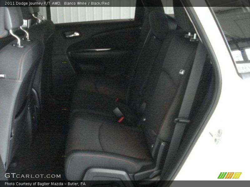 Bianco White / Black/Red 2011 Dodge Journey R/T AWD
