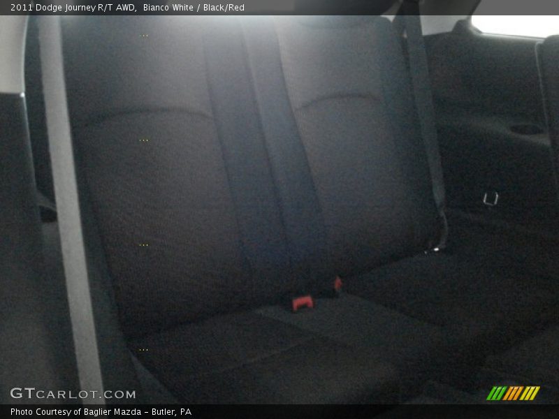 Bianco White / Black/Red 2011 Dodge Journey R/T AWD