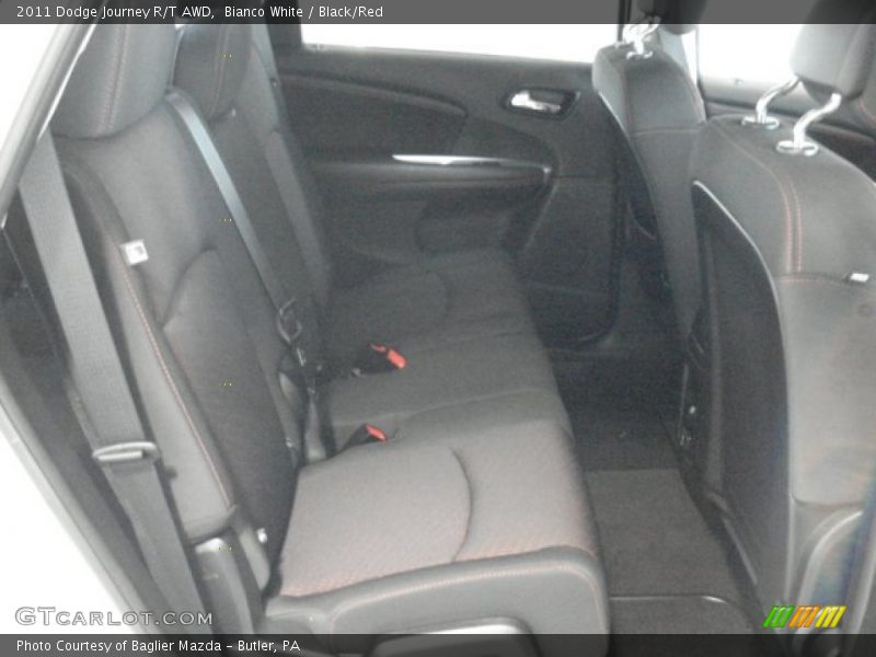Bianco White / Black/Red 2011 Dodge Journey R/T AWD
