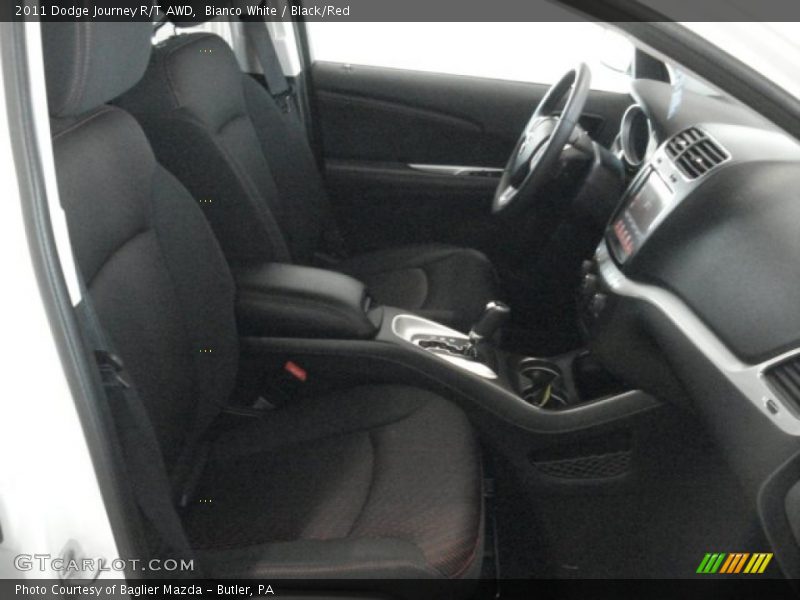 Bianco White / Black/Red 2011 Dodge Journey R/T AWD