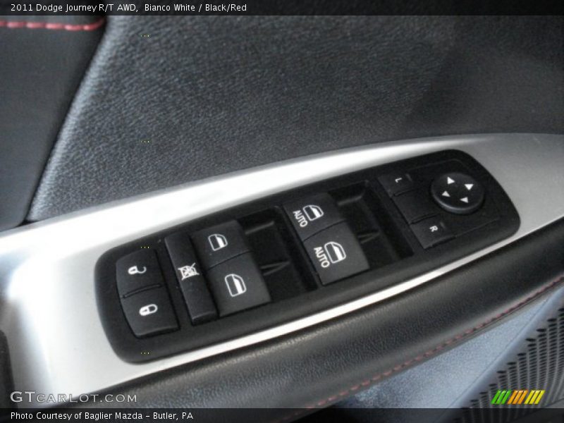Bianco White / Black/Red 2011 Dodge Journey R/T AWD