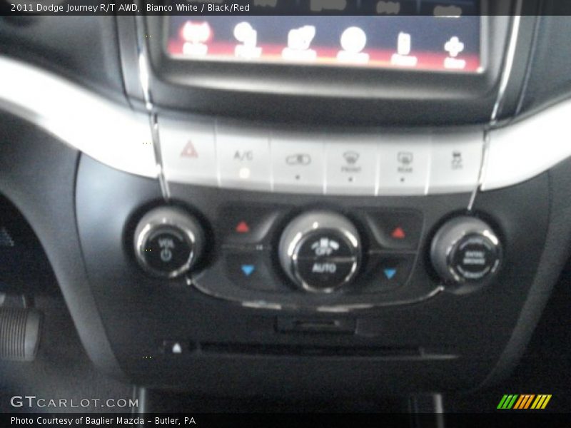 Bianco White / Black/Red 2011 Dodge Journey R/T AWD