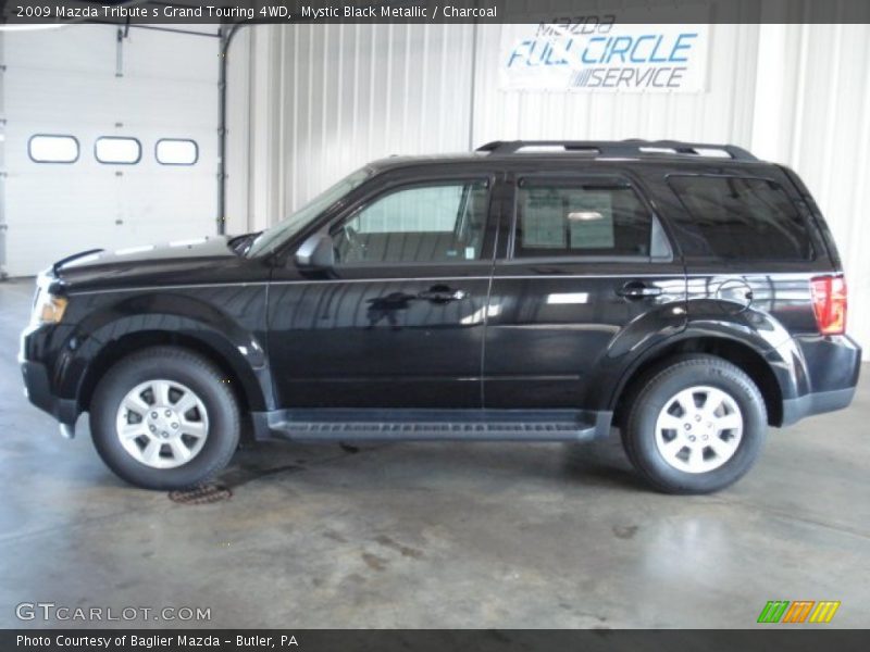 Mystic Black Metallic / Charcoal 2009 Mazda Tribute s Grand Touring 4WD