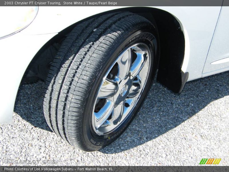 Stone White / Taupe/Pearl Beige 2003 Chrysler PT Cruiser Touring