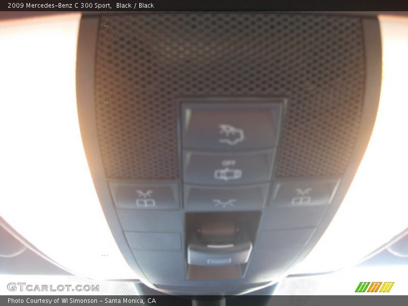 Black / Black 2009 Mercedes-Benz C 300 Sport