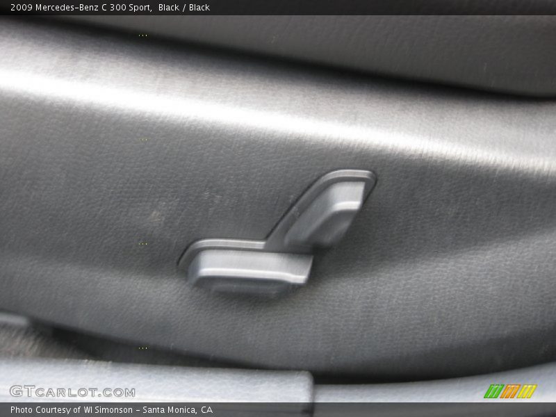 Black / Black 2009 Mercedes-Benz C 300 Sport