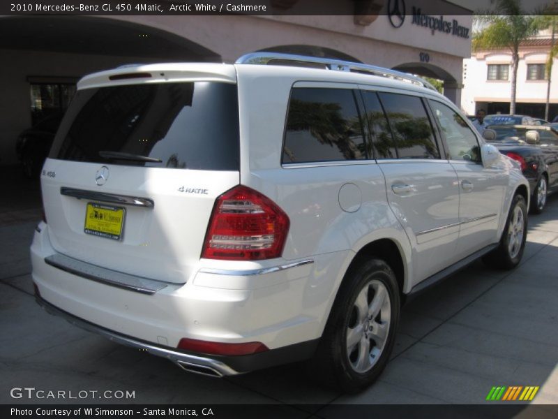 Arctic White / Cashmere 2010 Mercedes-Benz GL 450 4Matic