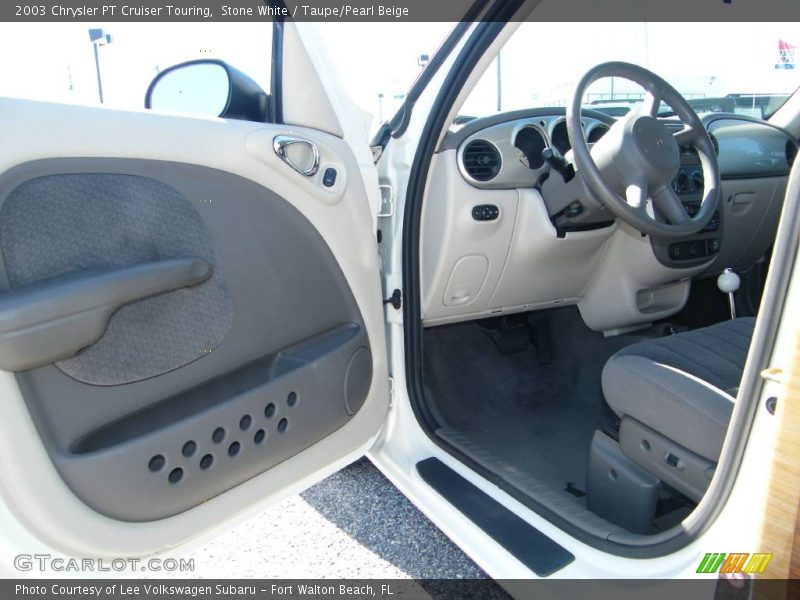 Stone White / Taupe/Pearl Beige 2003 Chrysler PT Cruiser Touring