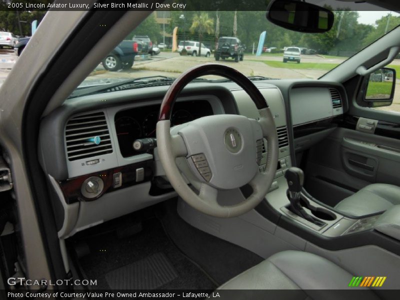 Silver Birch Metallic / Dove Grey 2005 Lincoln Aviator Luxury