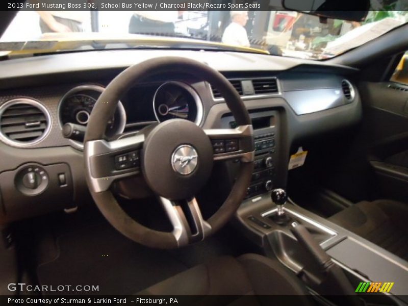 Dashboard of 2013 Mustang Boss 302