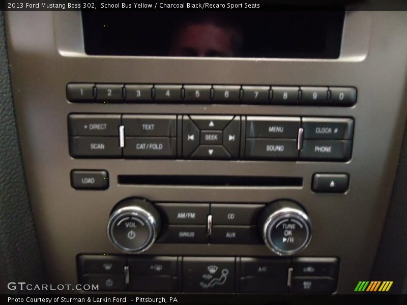 Controls of 2013 Mustang Boss 302