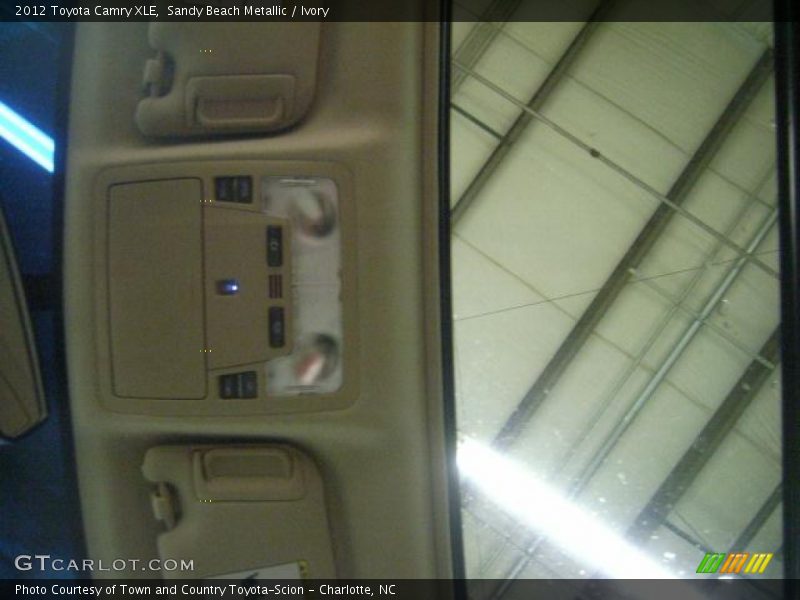 Sandy Beach Metallic / Ivory 2012 Toyota Camry XLE