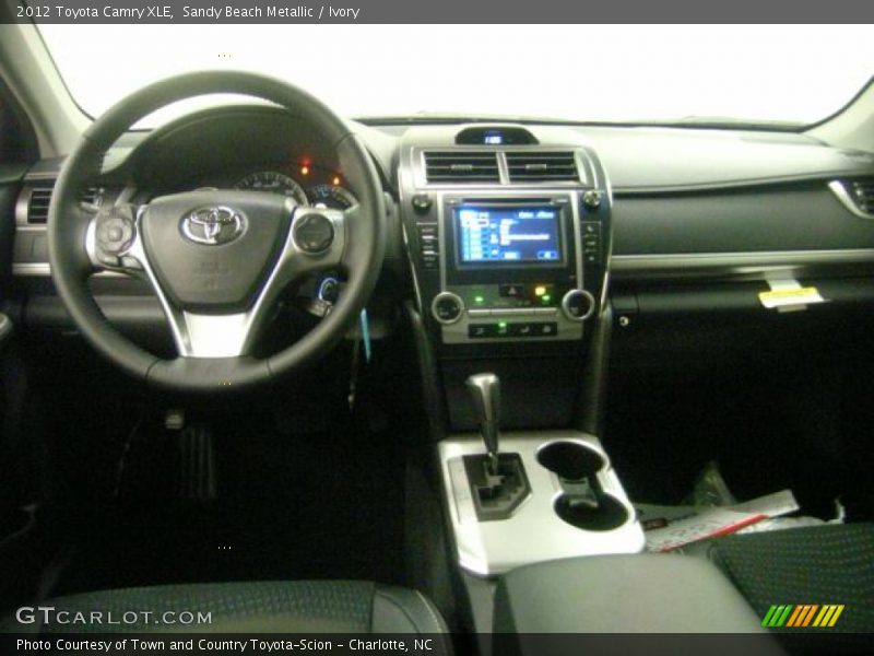 Sandy Beach Metallic / Ivory 2012 Toyota Camry XLE