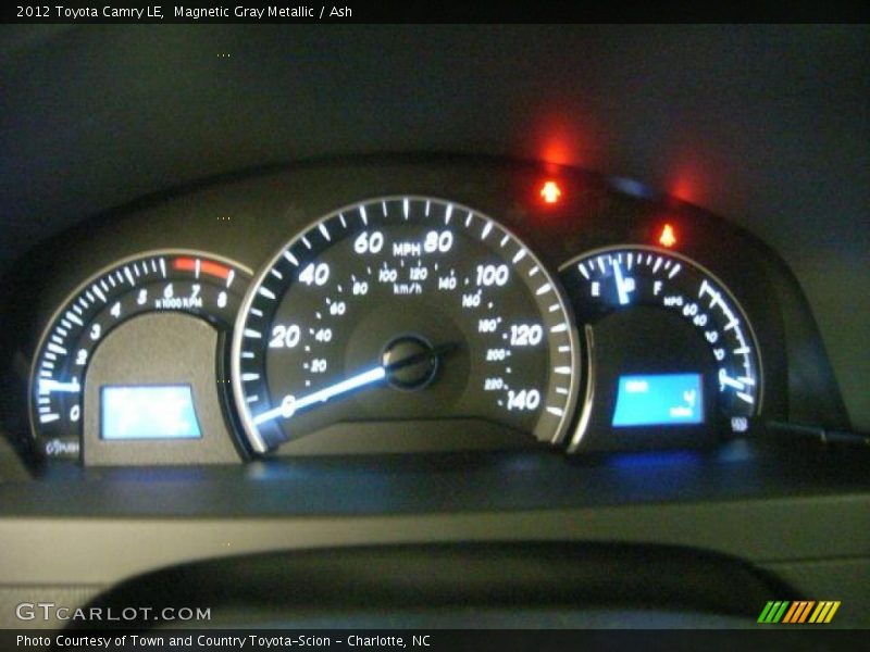 Magnetic Gray Metallic / Ash 2012 Toyota Camry LE
