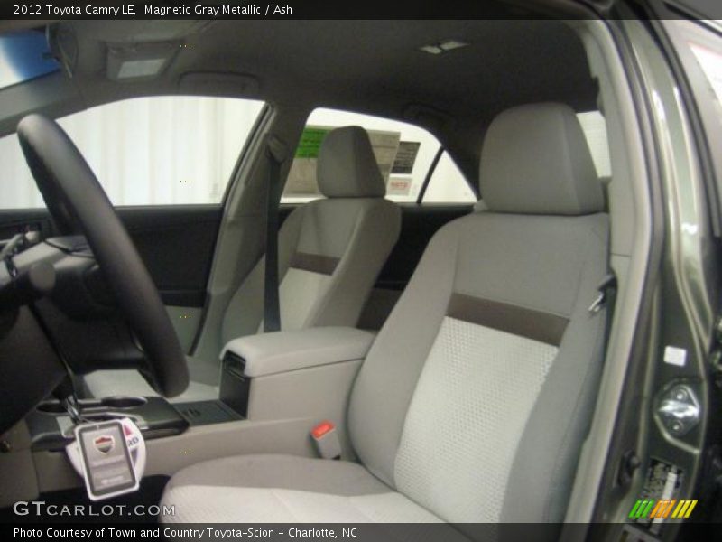 Magnetic Gray Metallic / Ash 2012 Toyota Camry LE