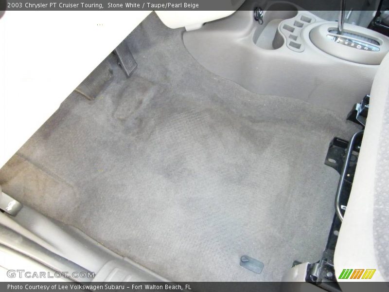 Stone White / Taupe/Pearl Beige 2003 Chrysler PT Cruiser Touring